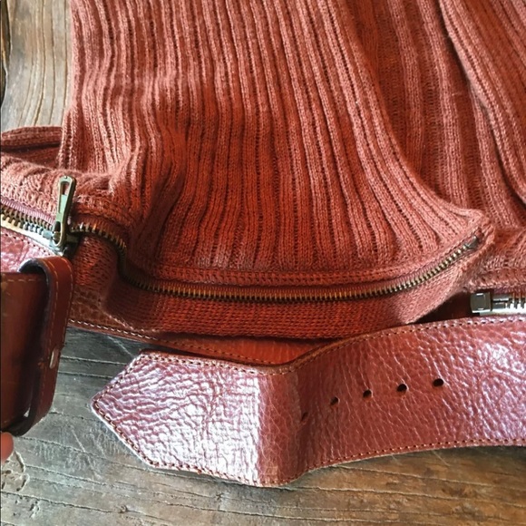 Vintage Jean Paul Gaultier Sweater leather belt - Picture 8 of 10